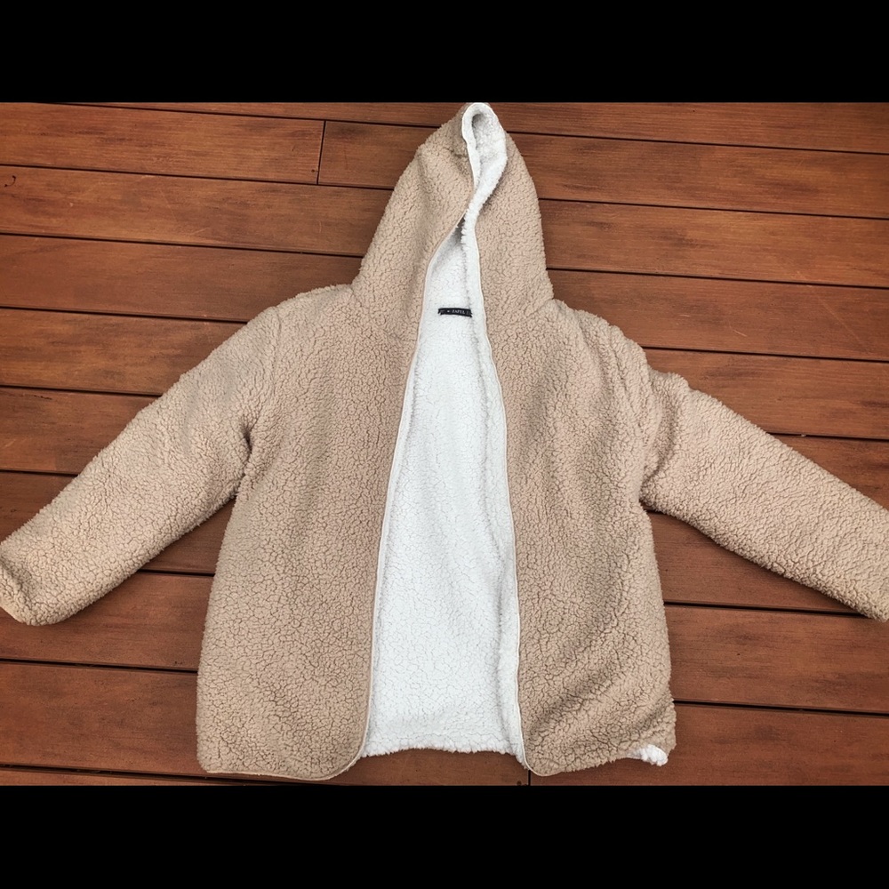 Fluffy coat